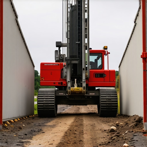 How to Get a Drill Rig Through a 1-Meter Wide Gate