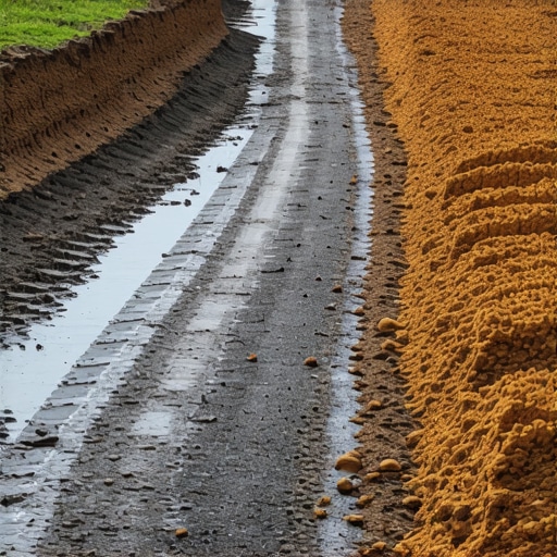 Preventing Oil Runoff During Large Scale Site Grading