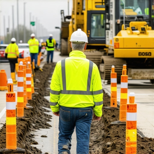 The Safest Way to Dig a Trench Across a Busy Highway