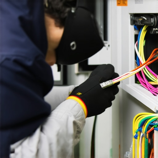 The trick to exposing fiber lines without stripping the insulation
