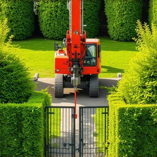 How to Get a Drill Rig Through a 3-Foot Wide Garden Gate
