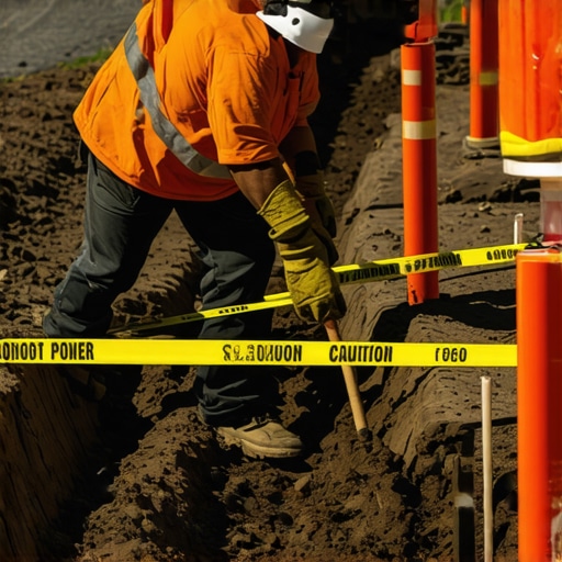 How to Safely Dig a Trench Near Buried Power Lines
