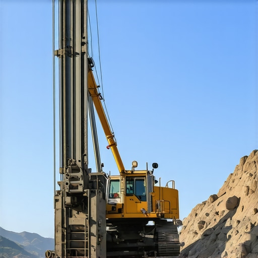 The Move That Stops Drill Rigs From Tipping on Slopes