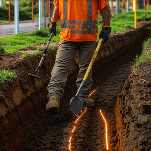Why We Never Use Metal Shovels Near Fiber Optic Cables