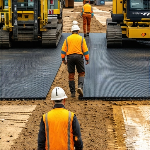 Why We Use Steel Mats for Site Access on Peat Ground