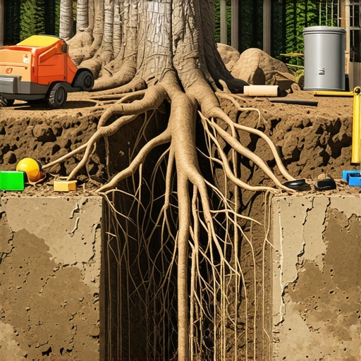 How to Safely Expose Tree Roots for New Construction Foundations