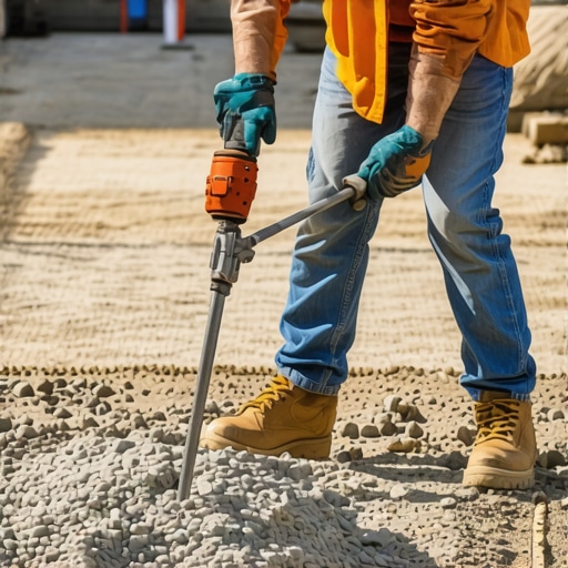 How to drill through loose gravel without the borehole caving in