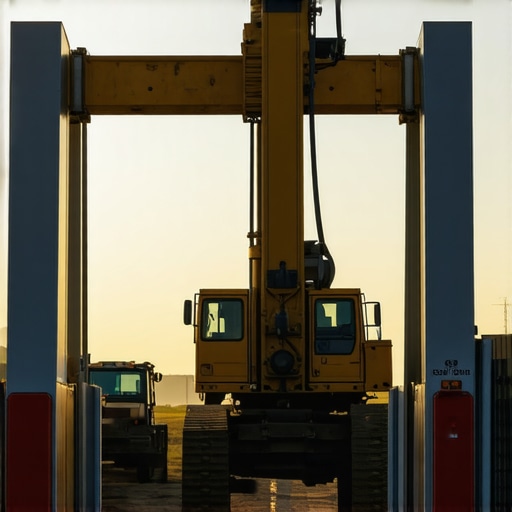 How to get a drill rig through a 1-meter wide gate