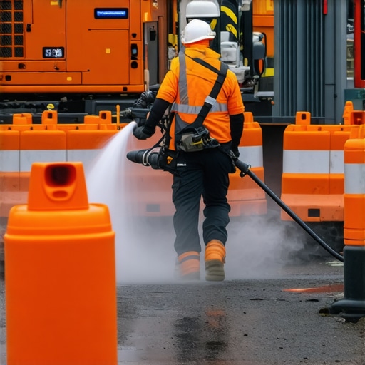 How to keep a site clean when using high pressure hydro-vac systems