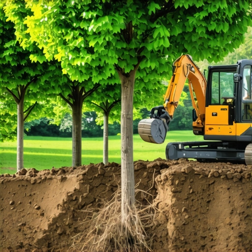 How to protect sensitive tree roots while trenching with air-knives