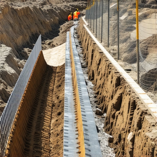 Preventing site runoff on steep-grade construction projects