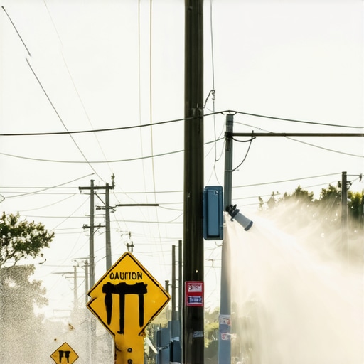 The Danger of High-Pressure Water Near Telemetry Lines