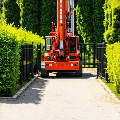 The Trick to Moving Drill Rigs Through Narrow Garden Gates