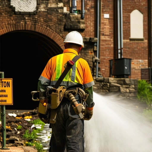 Why You Should Never Use a High-Pressure Jet Near Old Brick Sewers