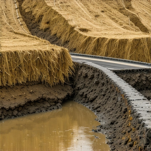 How to Manage Mud Runoff on a Steep Construction Slope