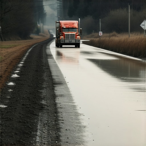 Keeping Heavy Trucks Moving When the Main Access Road Floods