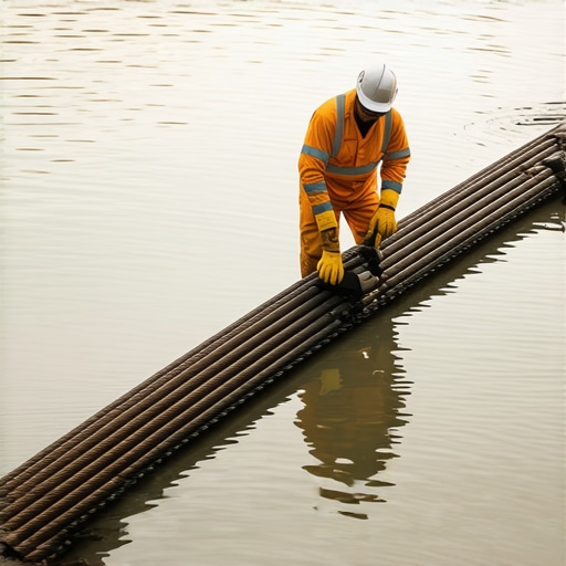 Safely Exposing High-Voltage Cables in Standing Water