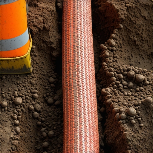 Safely Exposing Live Power Cables in Wet Soil