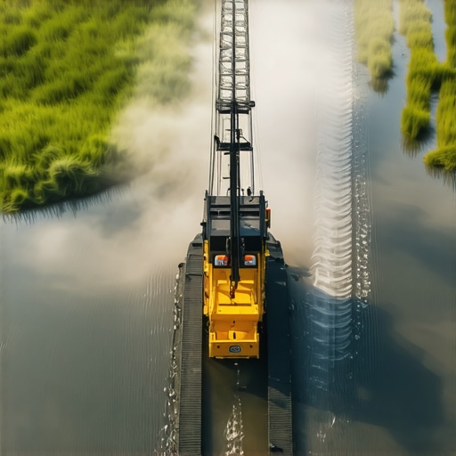 The Best Way to Transport Drill Rigs Across Soft Marshland