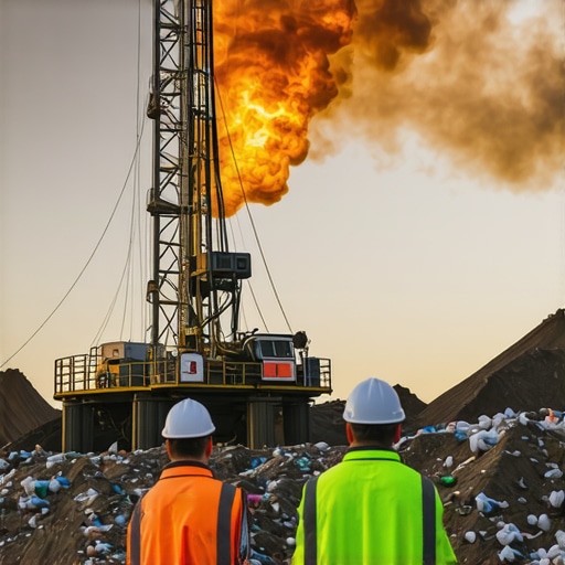 The Danger of Methane Gas While Drilling Near Landfills