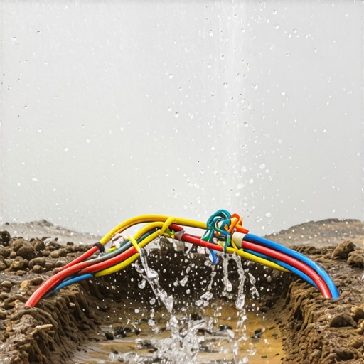 The Risks of Using High Pressure Water Near Telecom Cables