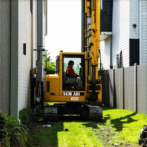 The Trick to Drilling in Tight Residential Backyards